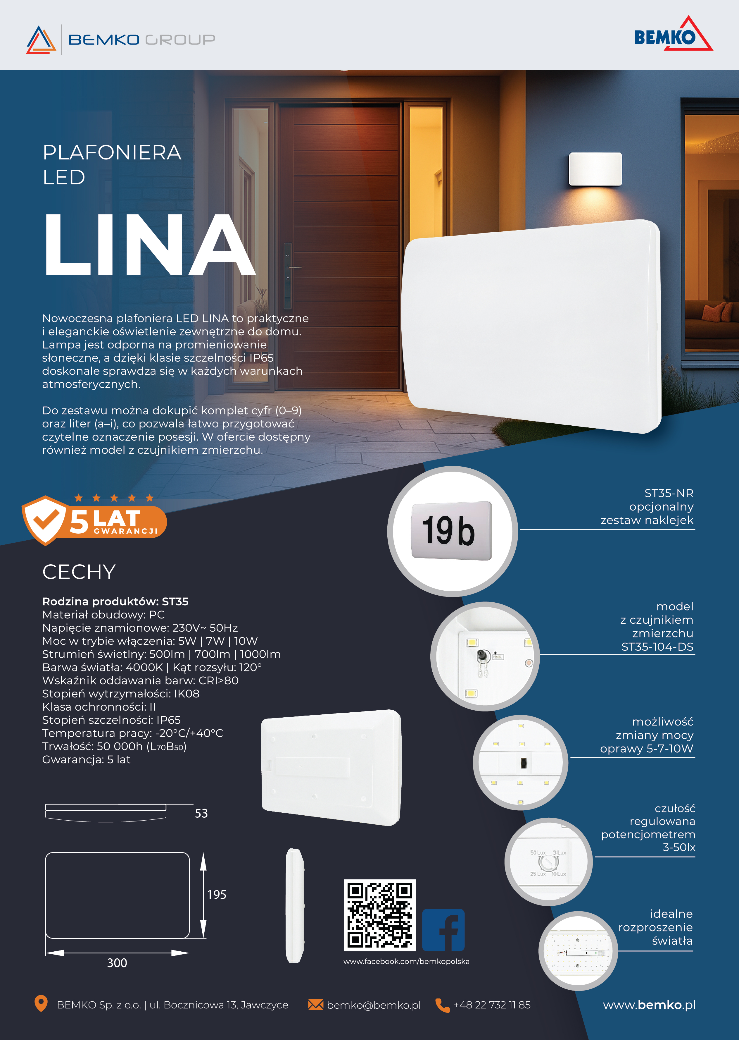Plafoniera LED - ST35 